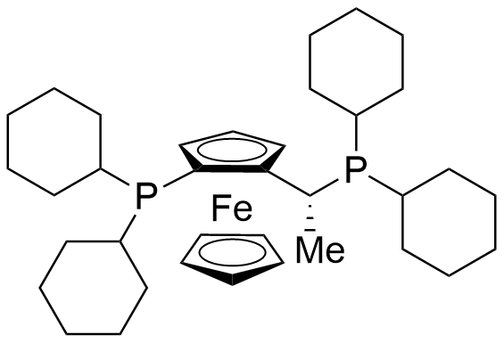 (R)-1-[(Sp)-2-(二环己基膦)二茂铁基]乙基二环己基膦