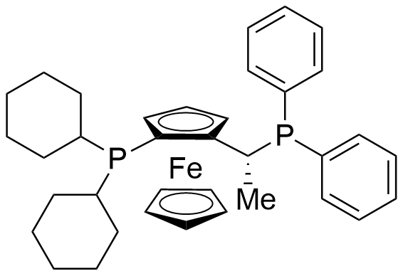 (R)-1-[(Sp)-2-(二环己基膦)二茂铁基]乙基二苯基膦