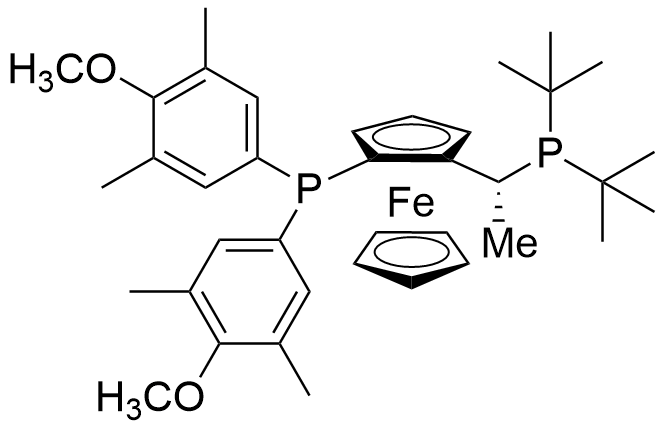 (R)-1-[(Sp)-2-双(4-甲氧基-3,5-二甲苯基)膦二茂铁基]乙基二叔丁基膦