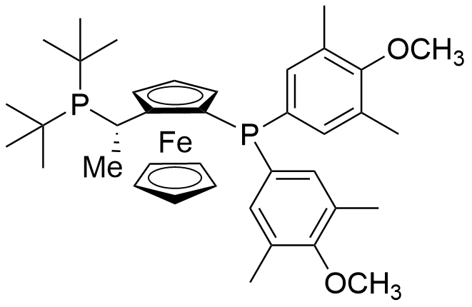 (S)-1-[(Rp)-2-双(4-甲氧基-3,5-二甲苯基)膦二茂铁基]乙基二叔丁基膦