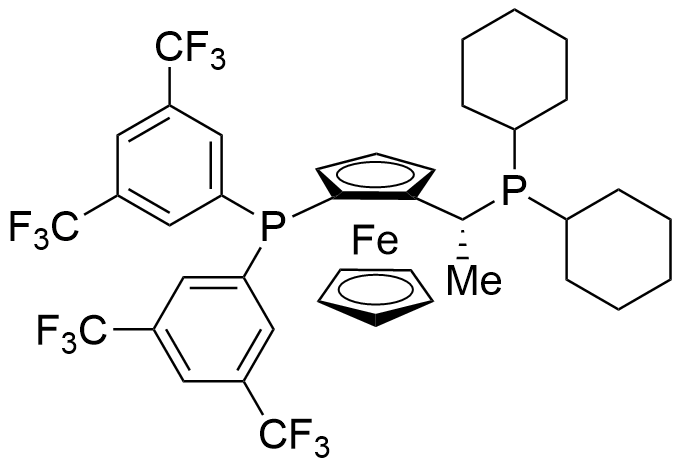 (R)-1-[(Sp)-2-双(3,5-二三氟甲基苯)基膦二茂铁基]乙基二环己基膦